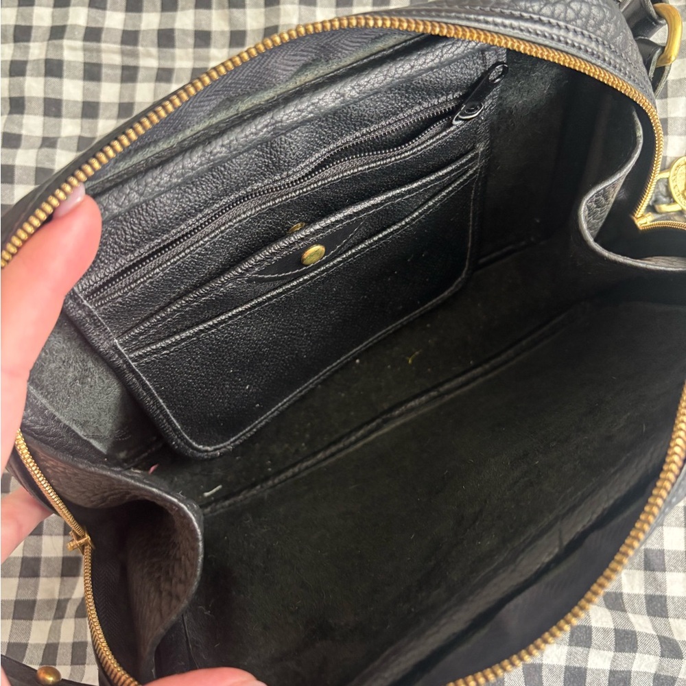 Dooney & Bourke Black Leather Crossbody Bag - Picture 6 of 7